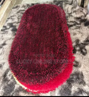 60*120cm Modern Oval Shaped Bedside Rug