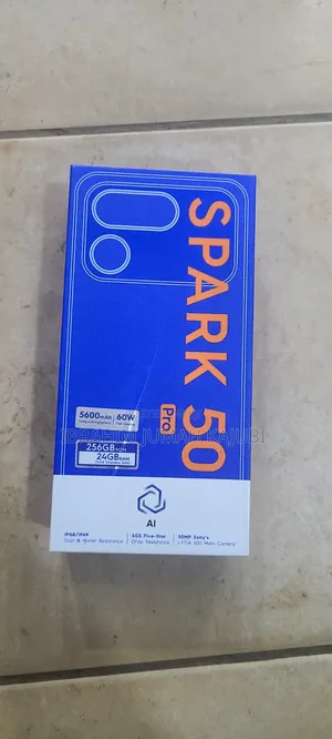 New Tecno Spark 50 Pro 256 GB Silver