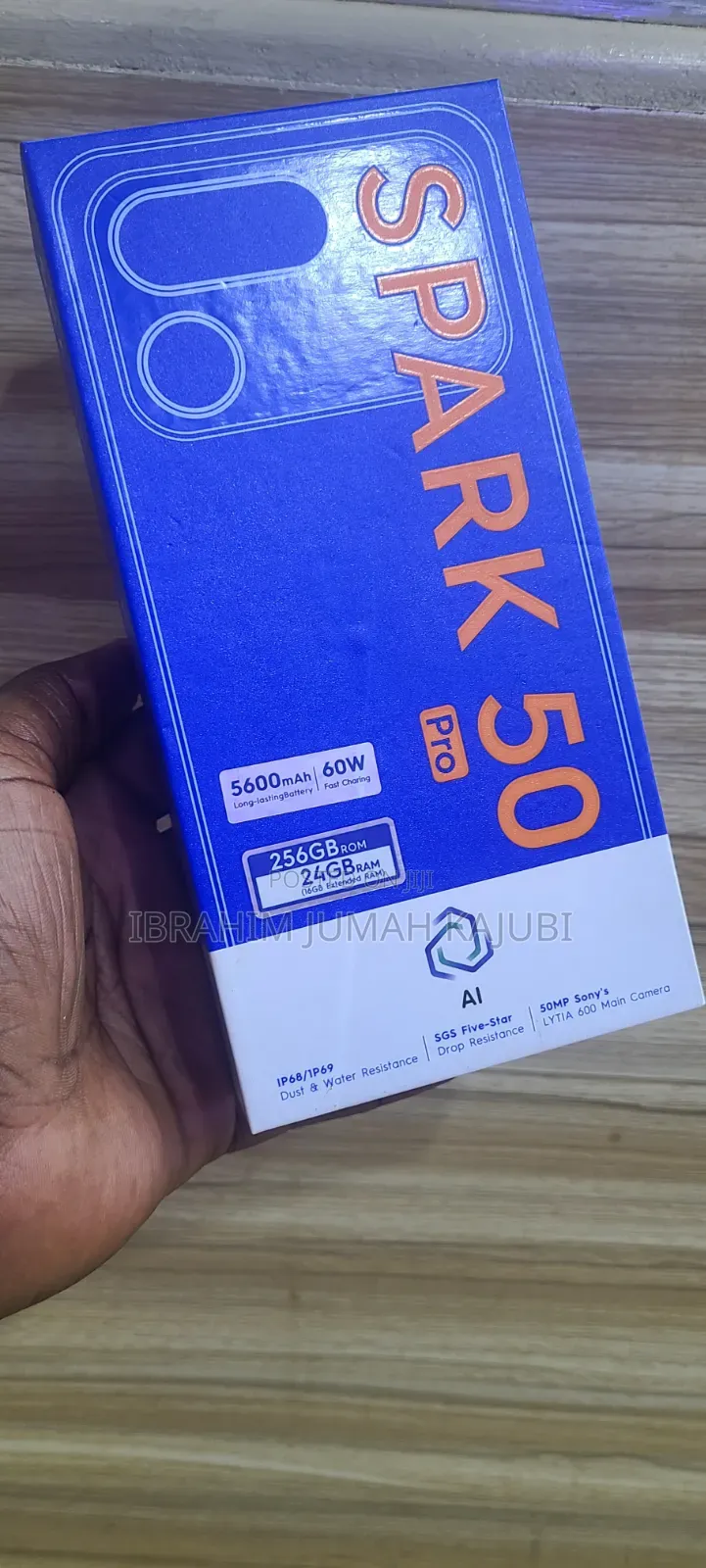 New Tecno Spark 50 Pro 256 GB Yellow