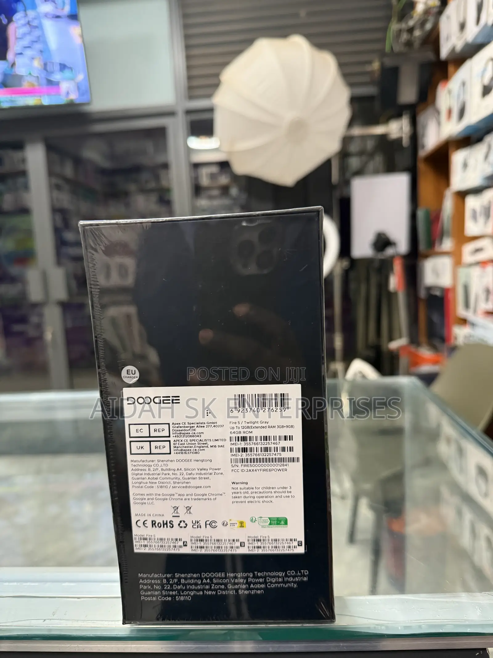 New Doogee Fire 5 64 GB Gray