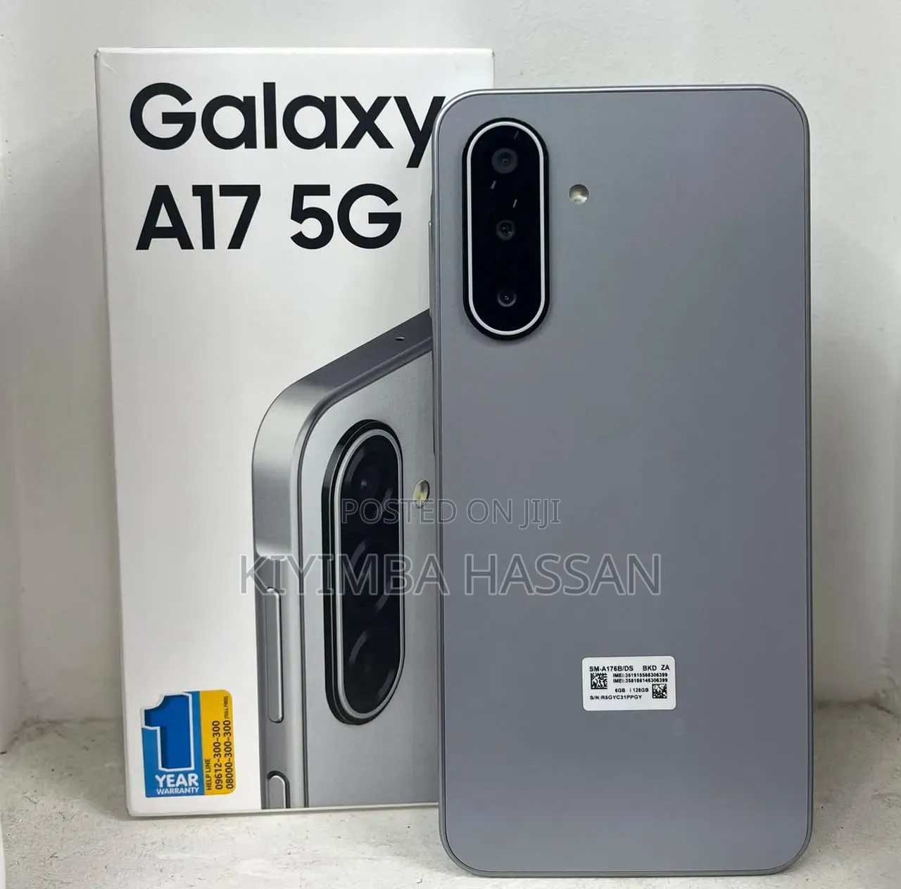 New Samsung Galaxy A17 5G 256 GB Gray