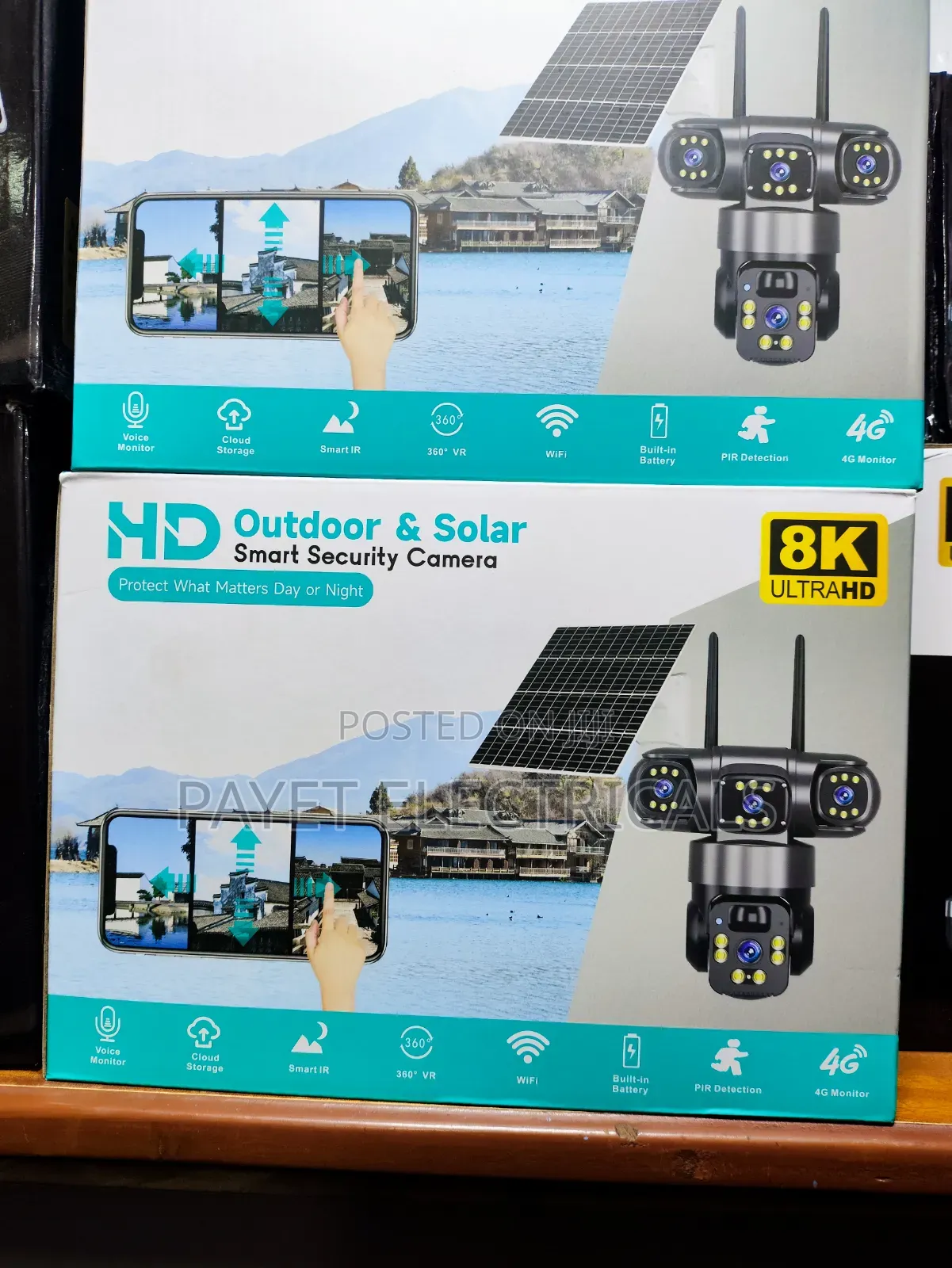 HD Outdoor Smart Security Solar Camera
