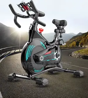 Maxsong Silent Magnetic Indoor Spinning Bike - Heavy Duty Gym Cycle