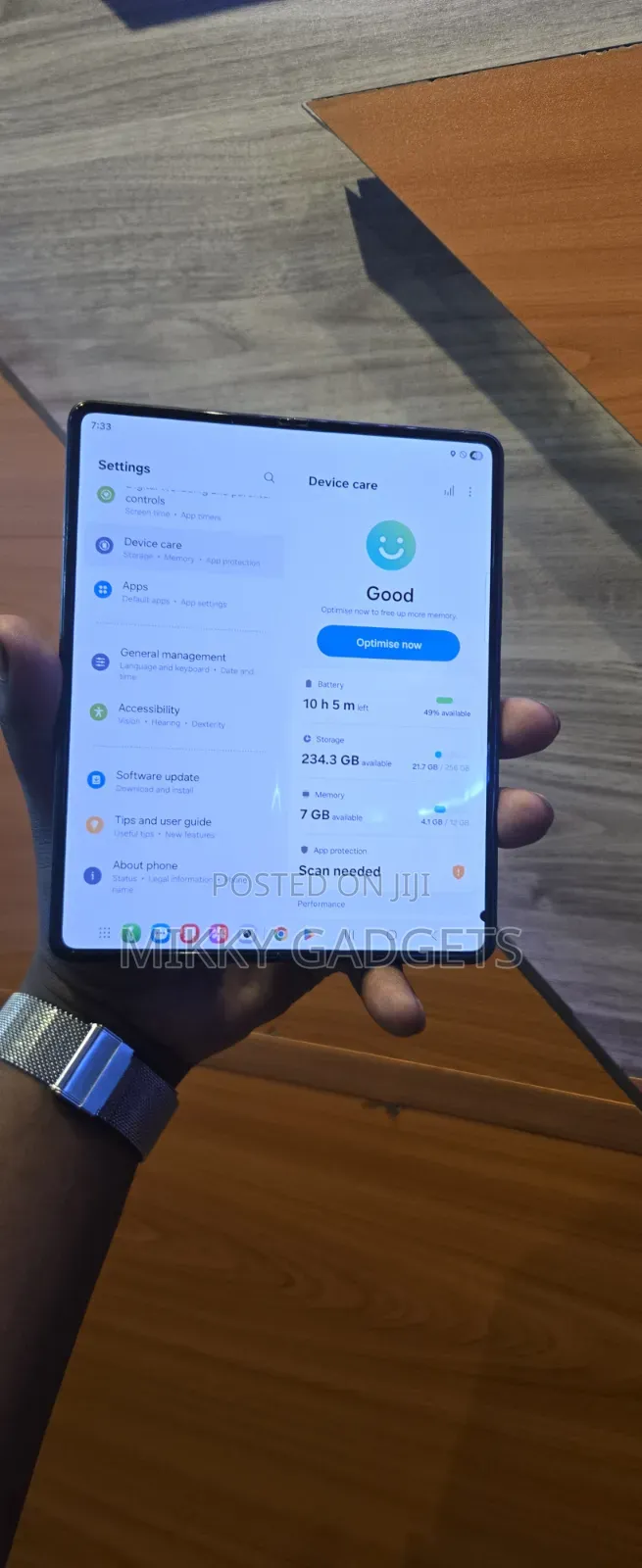 Samsung Galaxy Z Fold 3 256 GB Black