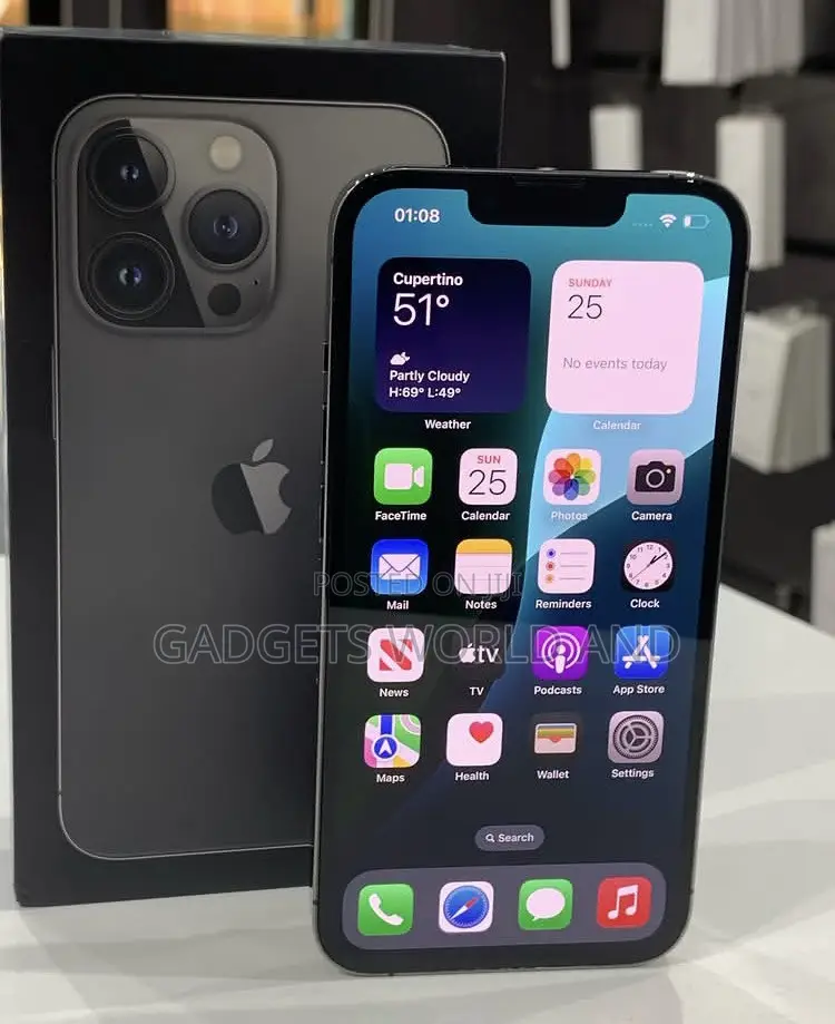 New Apple iPhone 13 Pro 256 GB Black