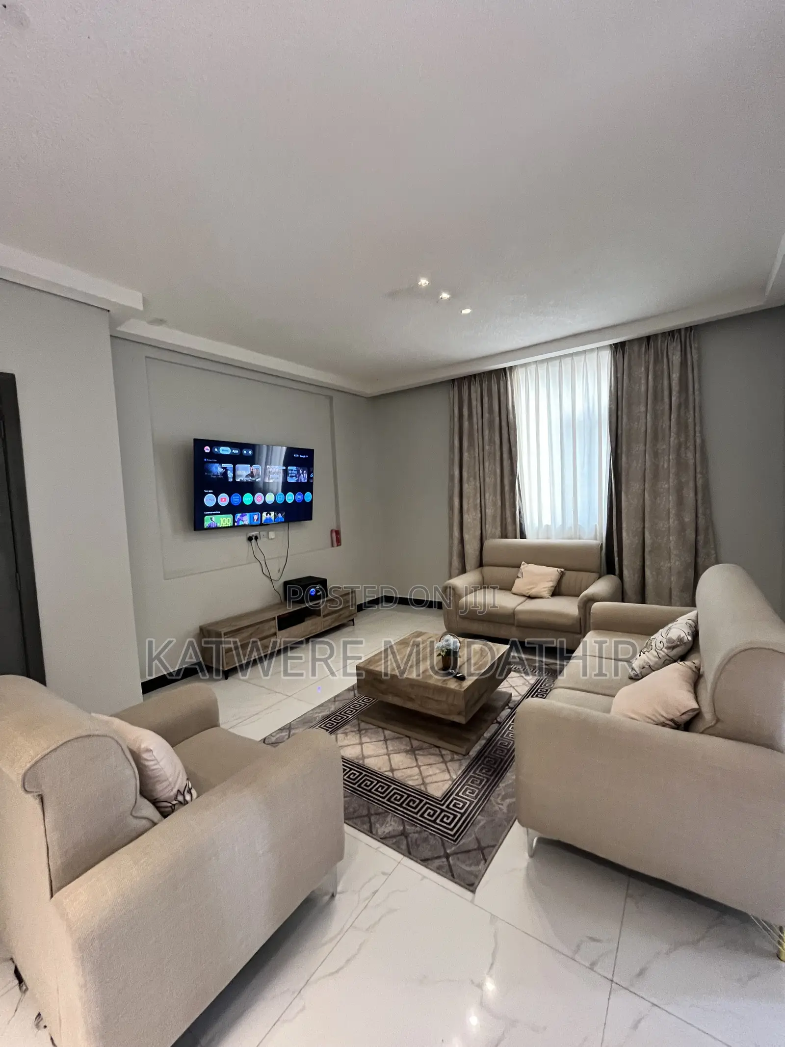 Furnished 1bdrm Apartment in Kyanja, Central Division for rent