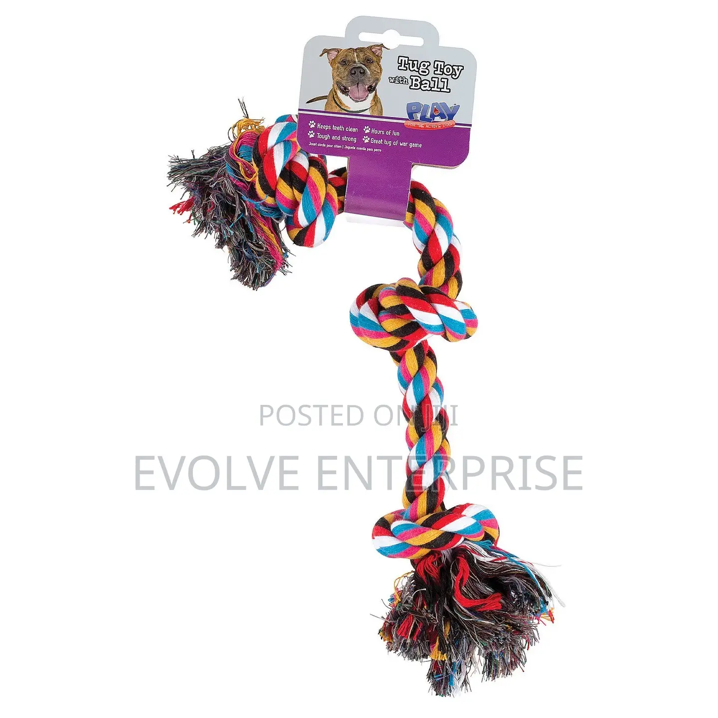 Cotton Rope Pet Toy Large Assorted