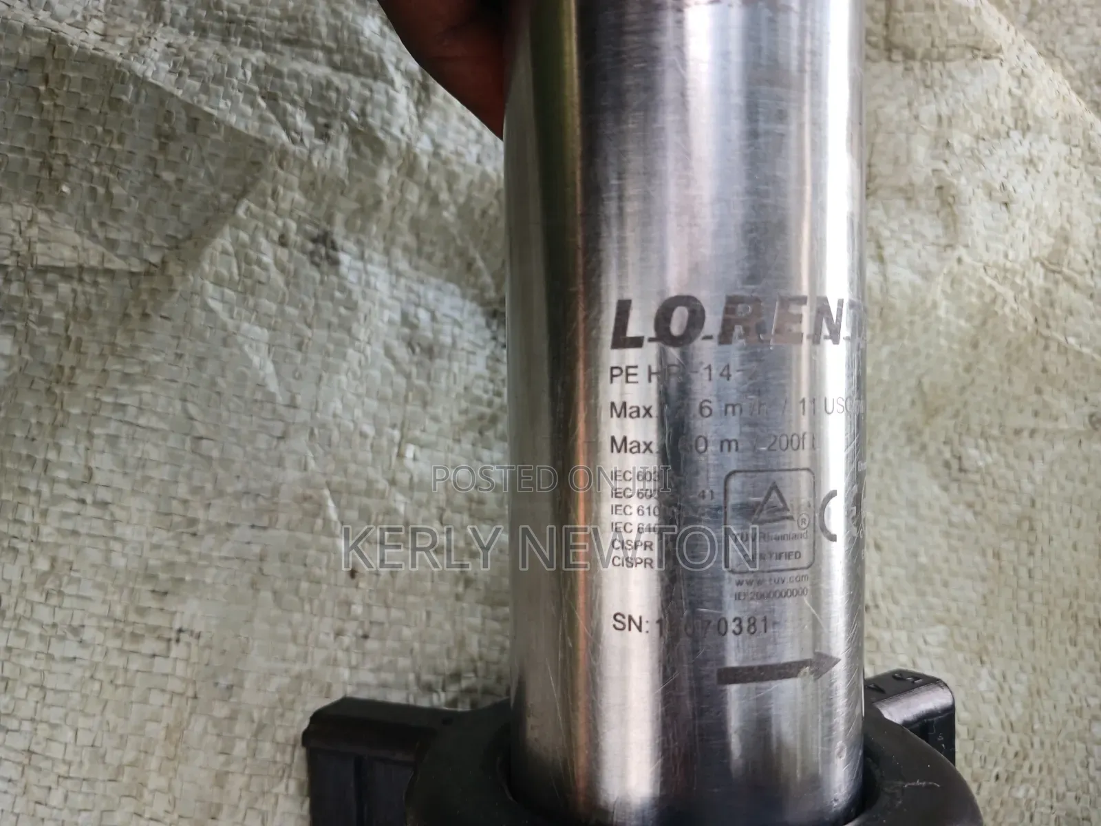 Lorentz Ecodrive1800-Hr Water Pump