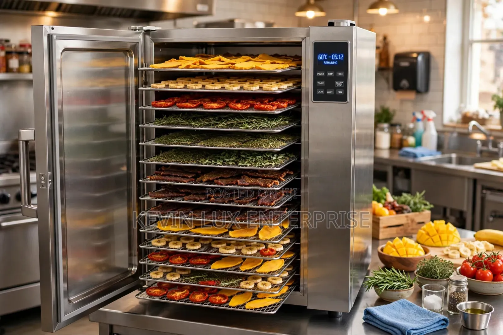 Commercial 16 Tray Food Dehydrator