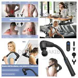 Massage Gun Deep Tissue With Upgraded Extension Handle