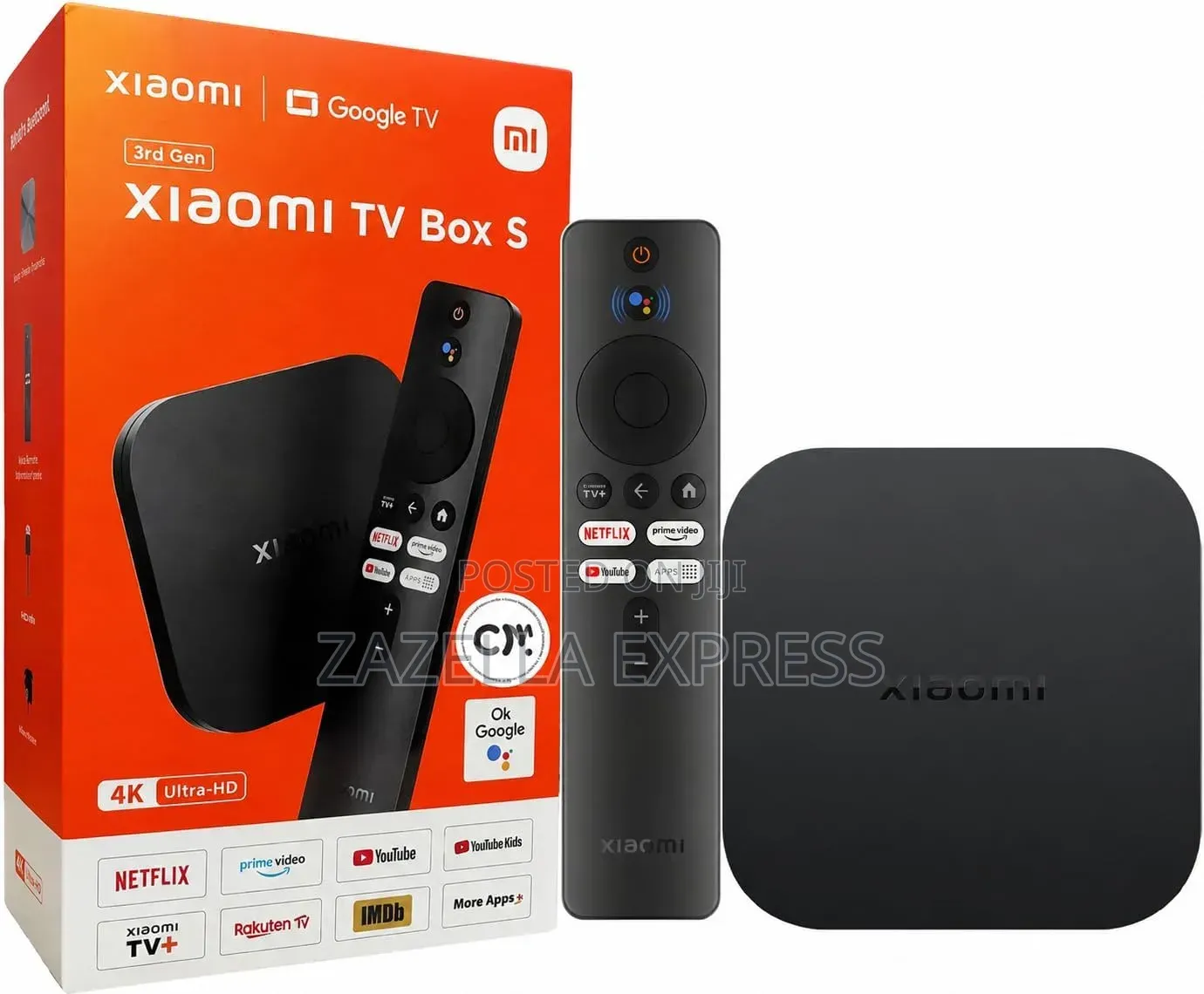 Xiaomi Mi TV Box S 3rd Gen 32GB *Global Version* - UHD, Google TV
