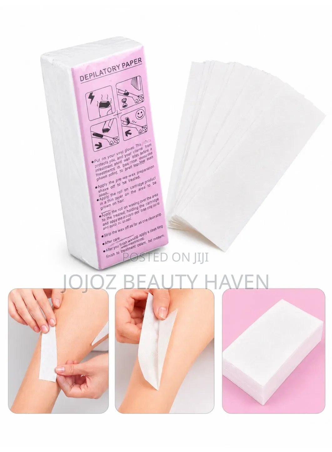 Depilatory Wax Strips