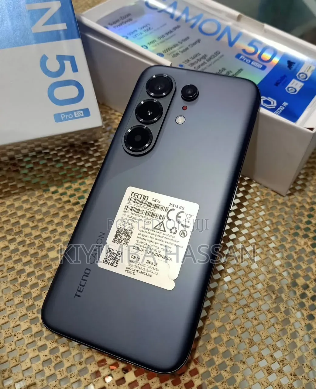 New Tecno Camon 50 Pro 256 GB Black