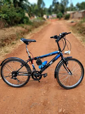 Folding Bike 26 Inch Black Blue Colour