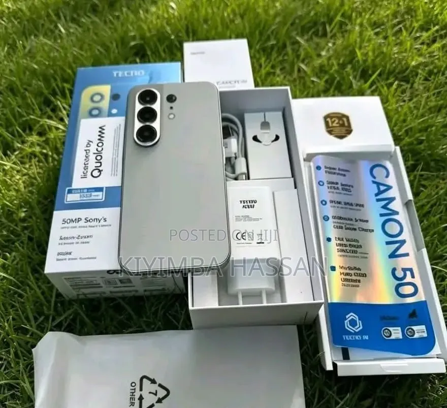 New Tecno Camon 50 256 GB Gray