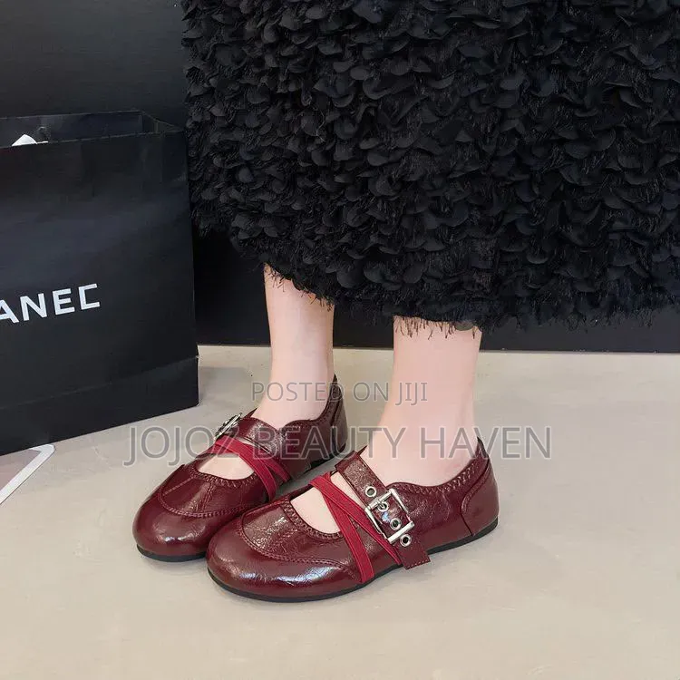 Mary Jane Flat Shoes Women