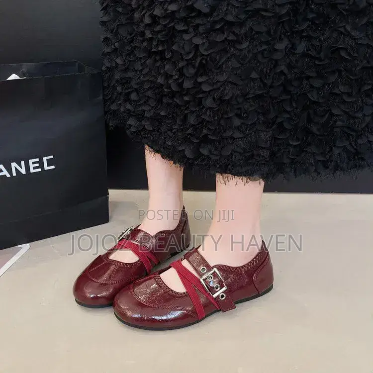 Mary Jane Flat Shoes Women