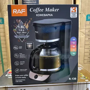 RAF 1.8Litres Electric Coffee Maker \\ 900w \\ R.139
