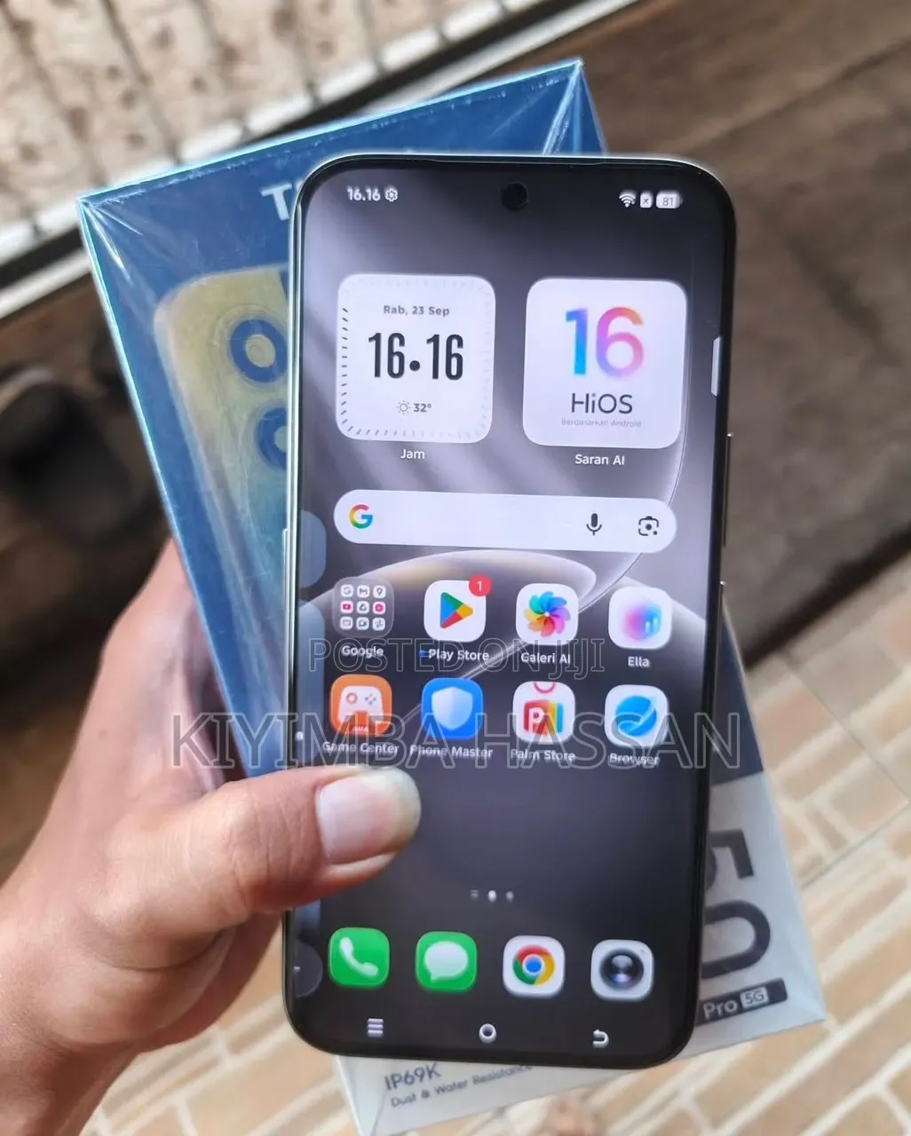 New Tecno Camon 50 Pro 256 GB Gray