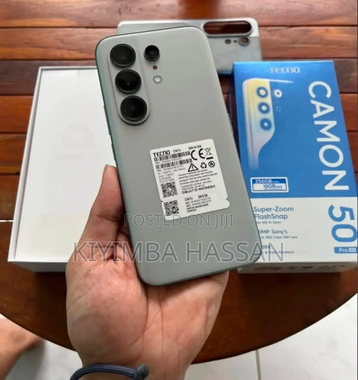 New Tecno Camon 50 Pro 256 GB Gray