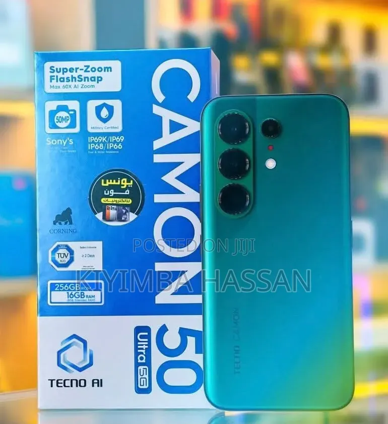 New Tecno Camon 50 Ultra 512 GB Green