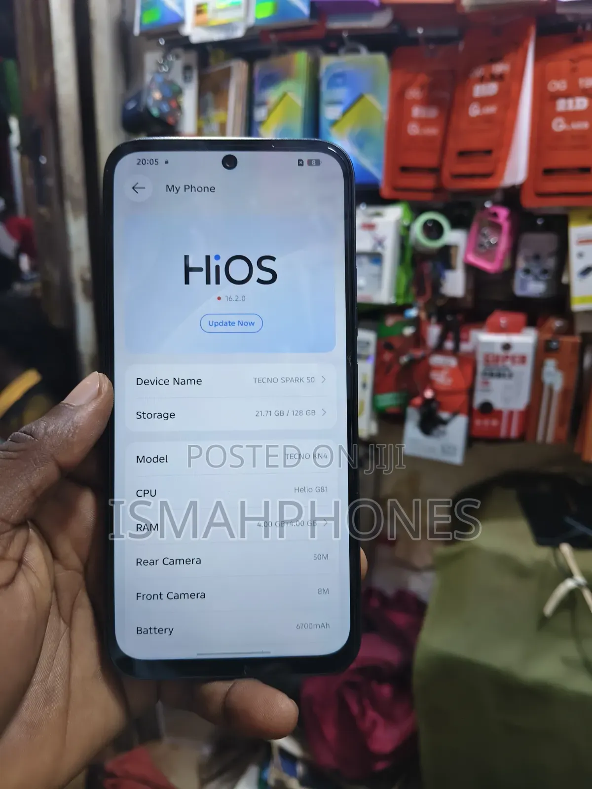 Tecno Spark 50 128 GB Black