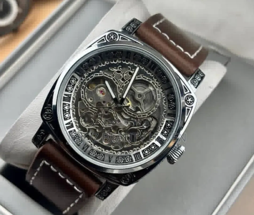 Men's Luxury Retro Skeleton Automatic Mechanical Watch