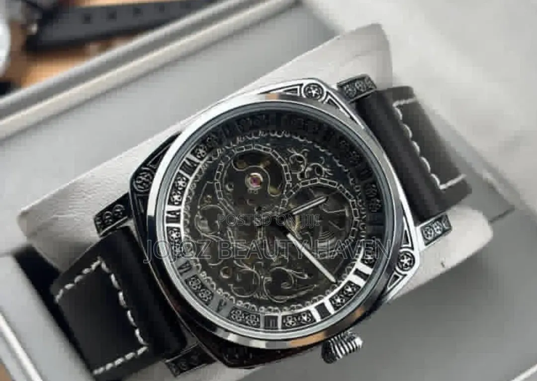Men's Luxury Retro Skeleton Automatic Mechanical Watch