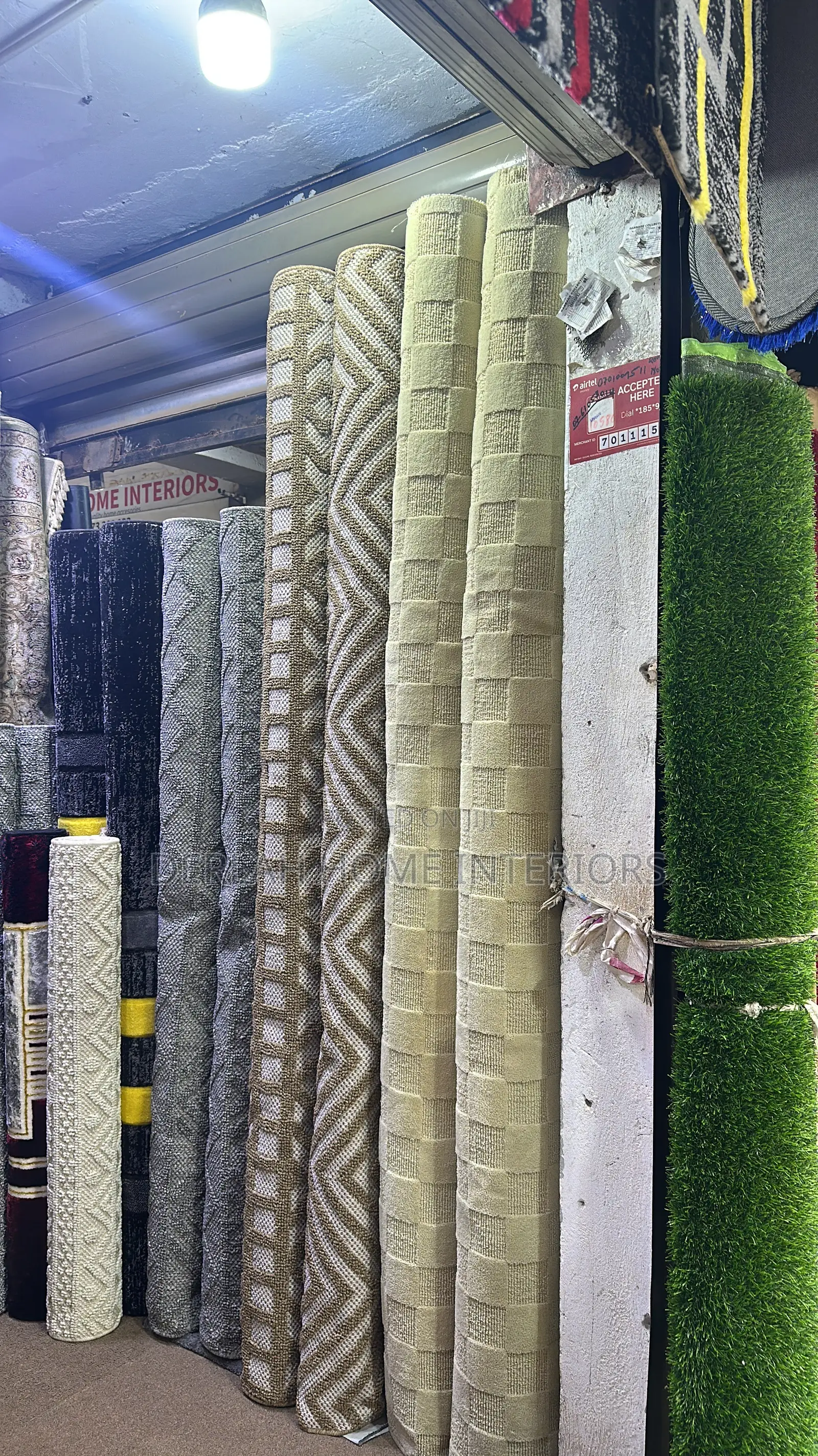 Large Beigh Carpet 4mx3m
