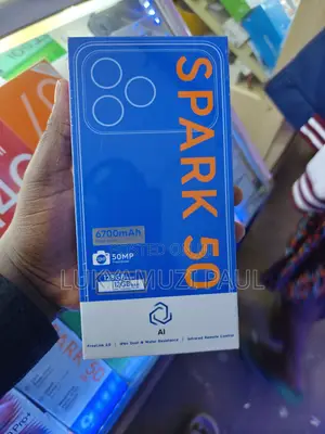 New Tecno Spark 50 128 GB Blue