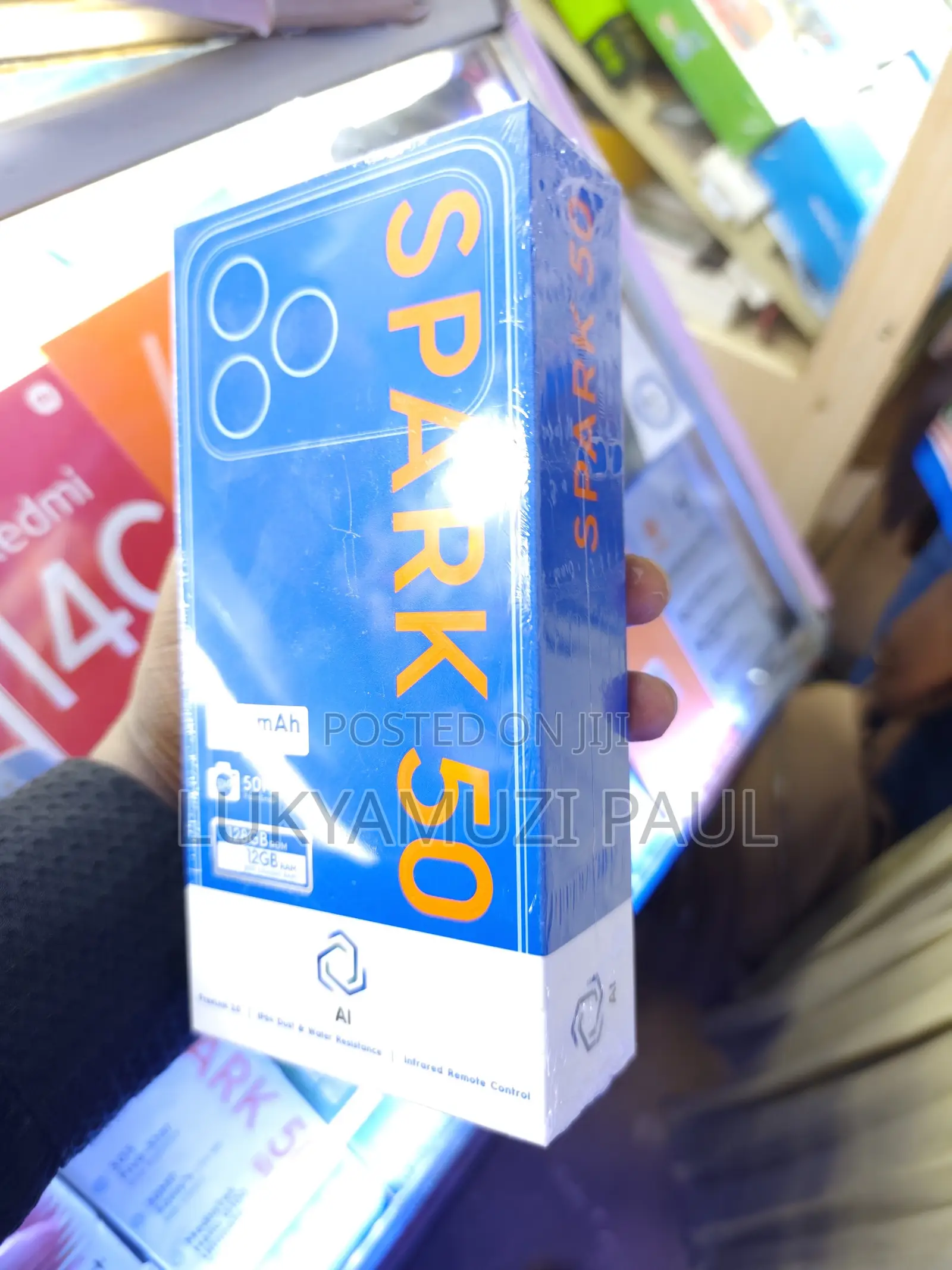 New Tecno Spark 50 128 GB Blue