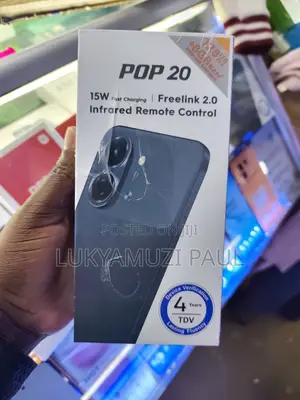 New Tecno Pop 20 128 GB Black