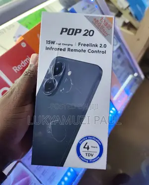 New Tecno Pop 20 128 GB Black