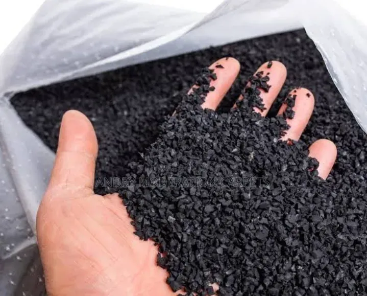 Black Infill Rubber Granules for Truf Grass Carpet