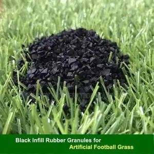 Black Infill Rubber Granules for Truf Grass Carpet