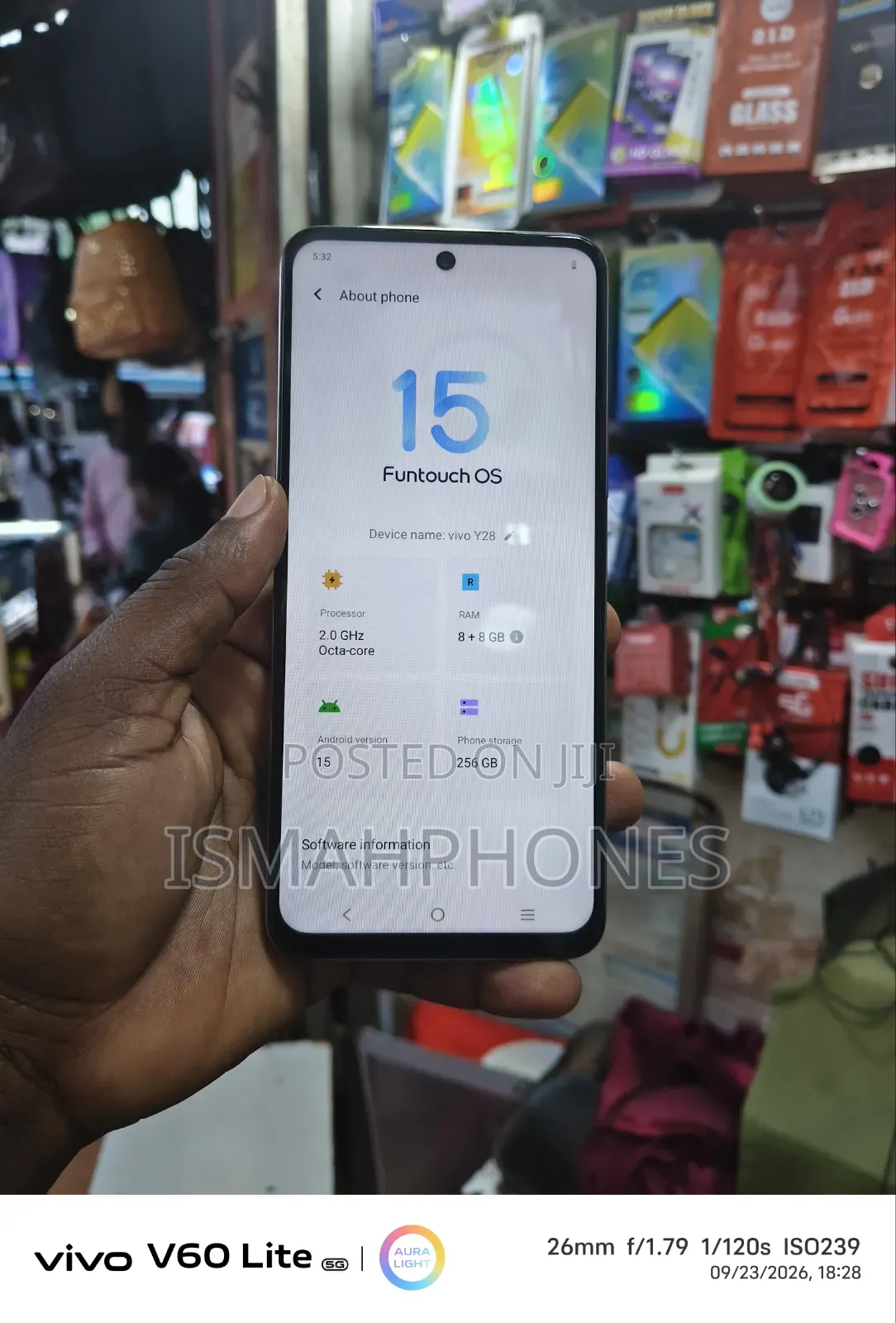 Vivo Y28 256 GB Rose Gold