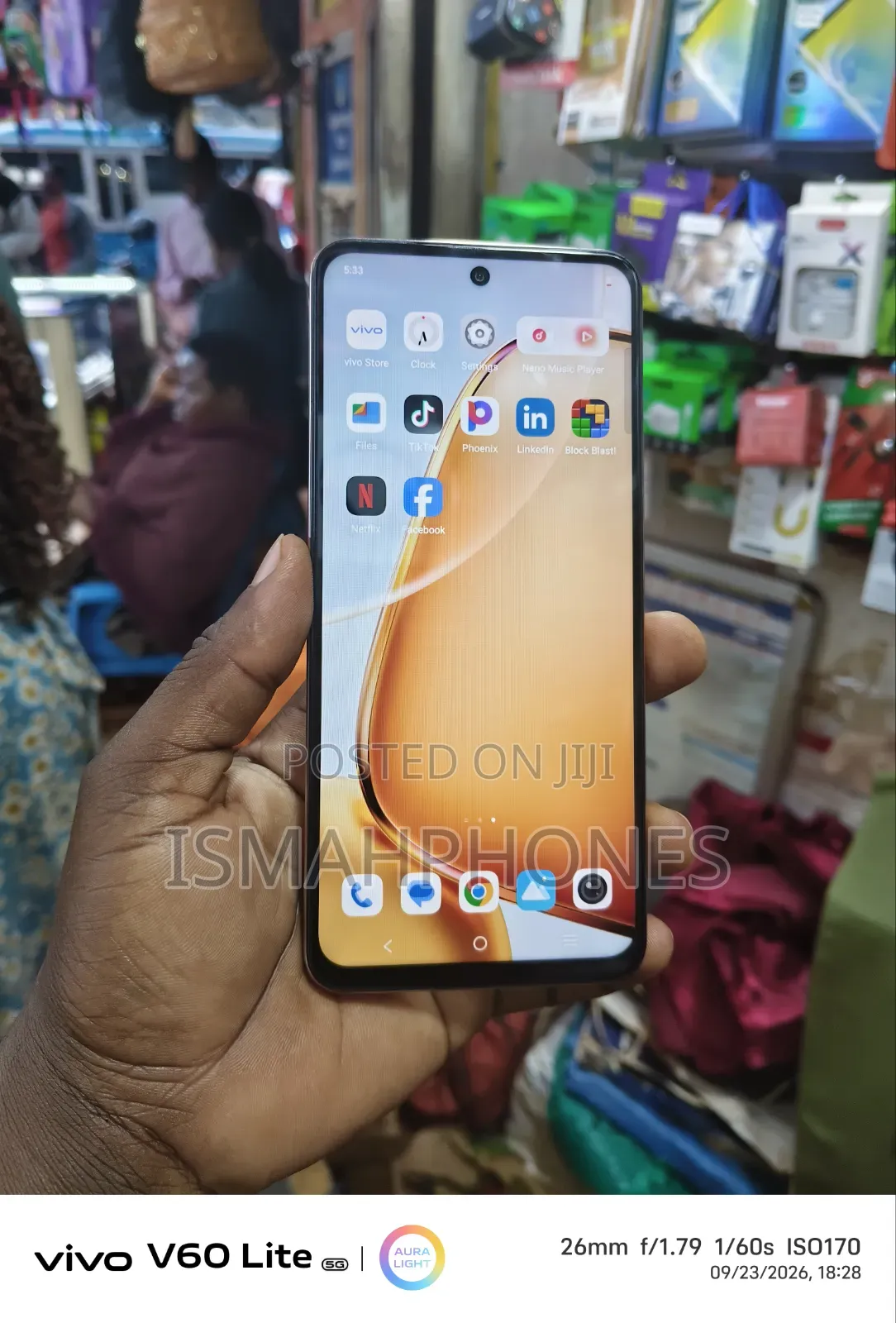 Vivo Y28 256 GB Rose Gold