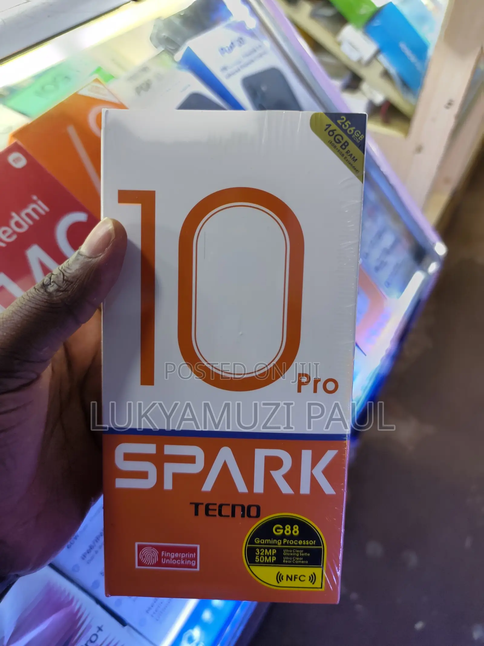 New Tecno Spark 10 Pro 256 GB Blue