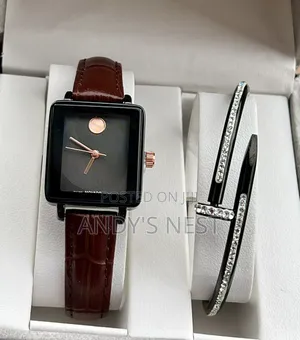 Classy Swiss Movado Ladies Watch With a Bangle