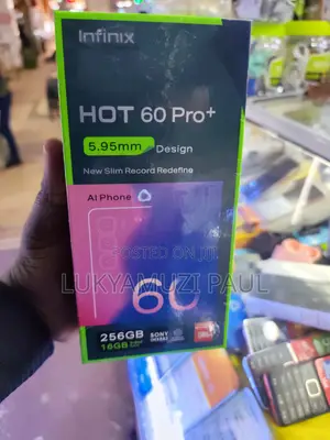 New Infinix Hot 60 Pro+ 256 GB Black