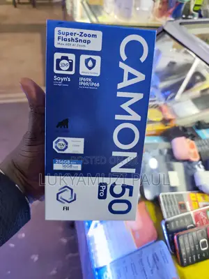 New Tecno Camon 50 Pro 256 GB Gray