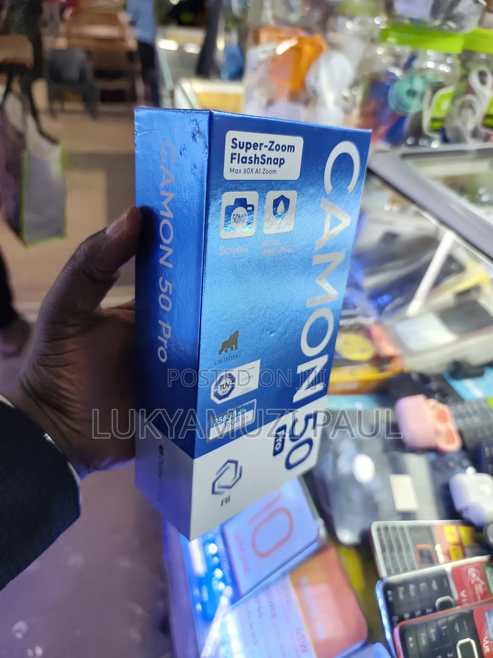 New Tecno Camon 50 Pro 256 GB Gray