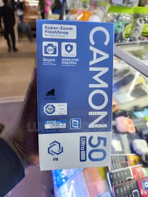New Tecno Camon 50 Ultra 512 GB Black