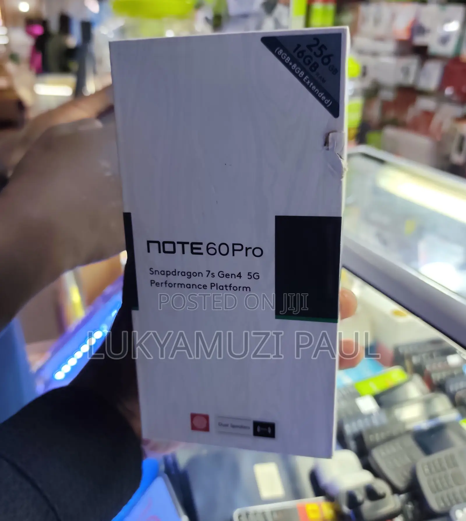 New Infinix Note 60 Pro 256 GB Gray