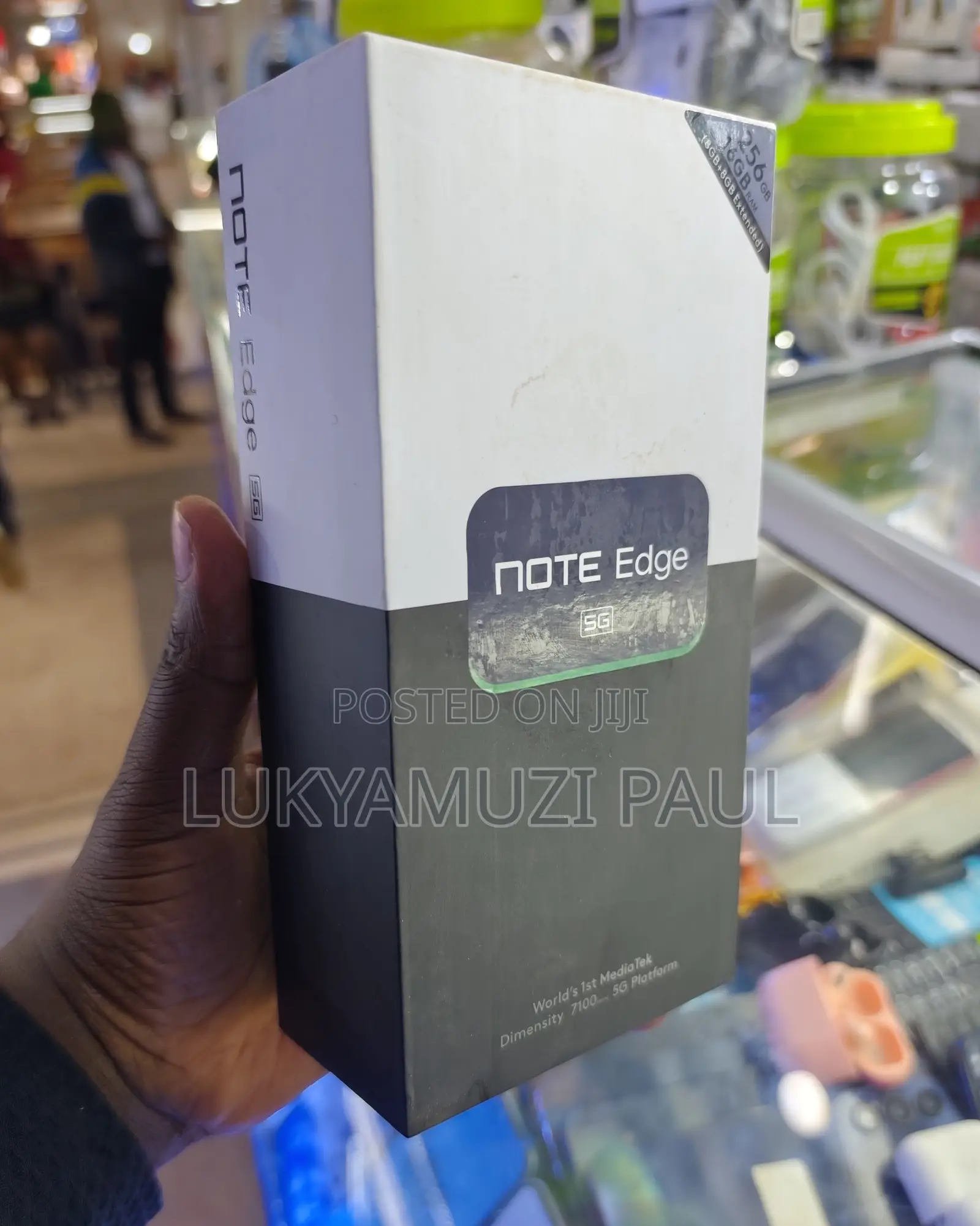 New Infinix Note Edge 256 GB Black