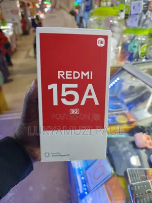 New Xiaomi Redmi 15a 128 GB Black