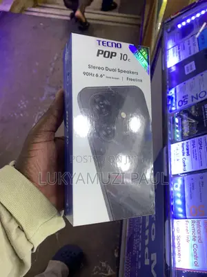 New Tecno Pop 10C 128 GB Black