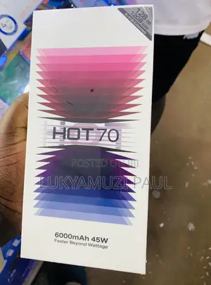 New Infinix Hot 70 256 GB Black