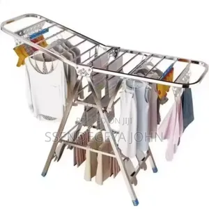Heavy-Duty Foldable Dullwing Clothes Drying Rack