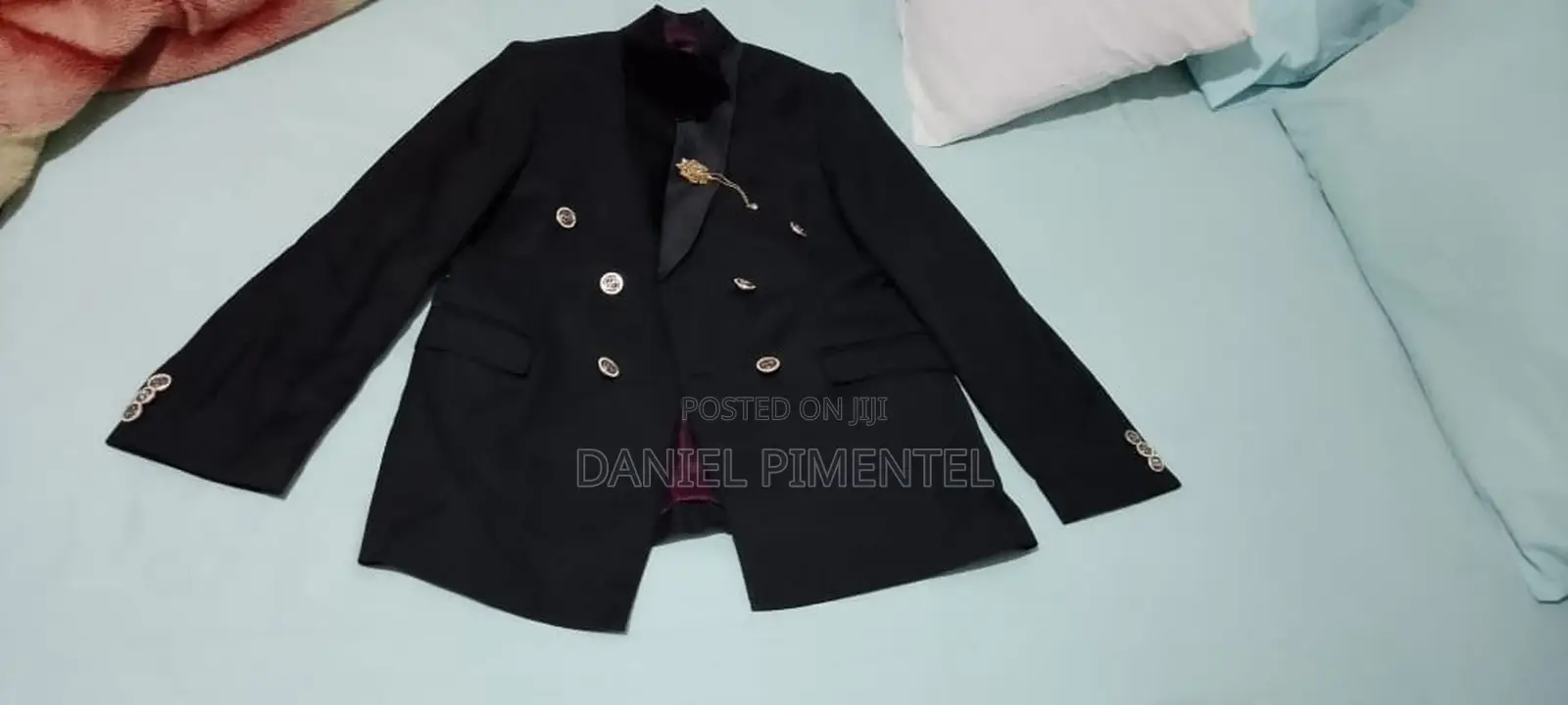 Men's Black Wedding Suit – Excellent Condition